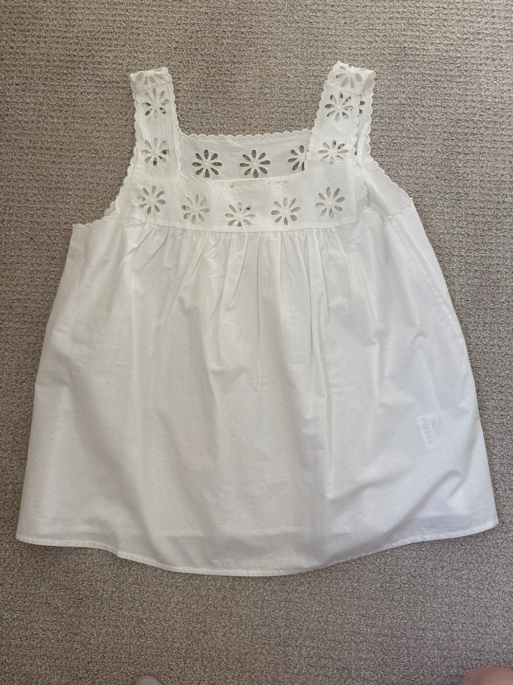 Posse Cecilia Top, Vintage White (Medium)